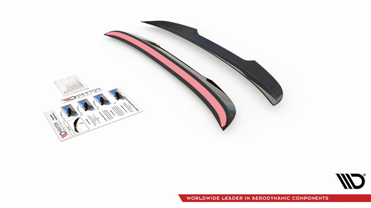 Heckspoiler Lippe Volvo V90 Mk2 schwarz Hochglanz – Ansicht 5