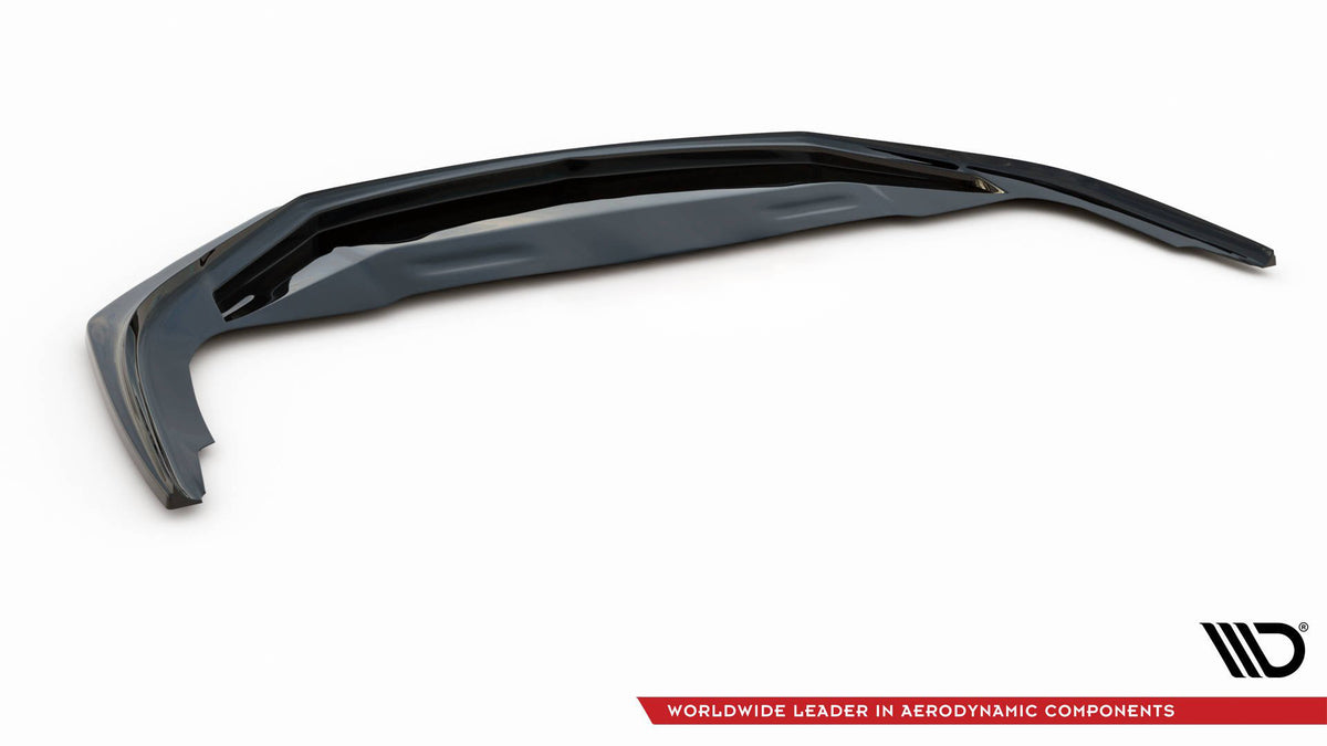 Street+ Spoilerlippe Front Ansatz V.2 passend für Porsche 911 Carrera 991 Facelift schwarz Hochglanz – Ansicht 6
