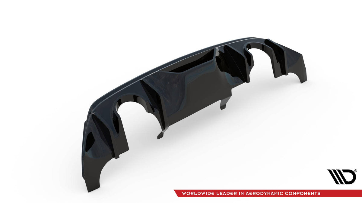 Diffusor Heck Ansatz passend für + Milltek Sport Auspuffverlängerung Ford Fiesta ST Mk8 + GPF System – Ansicht 9
