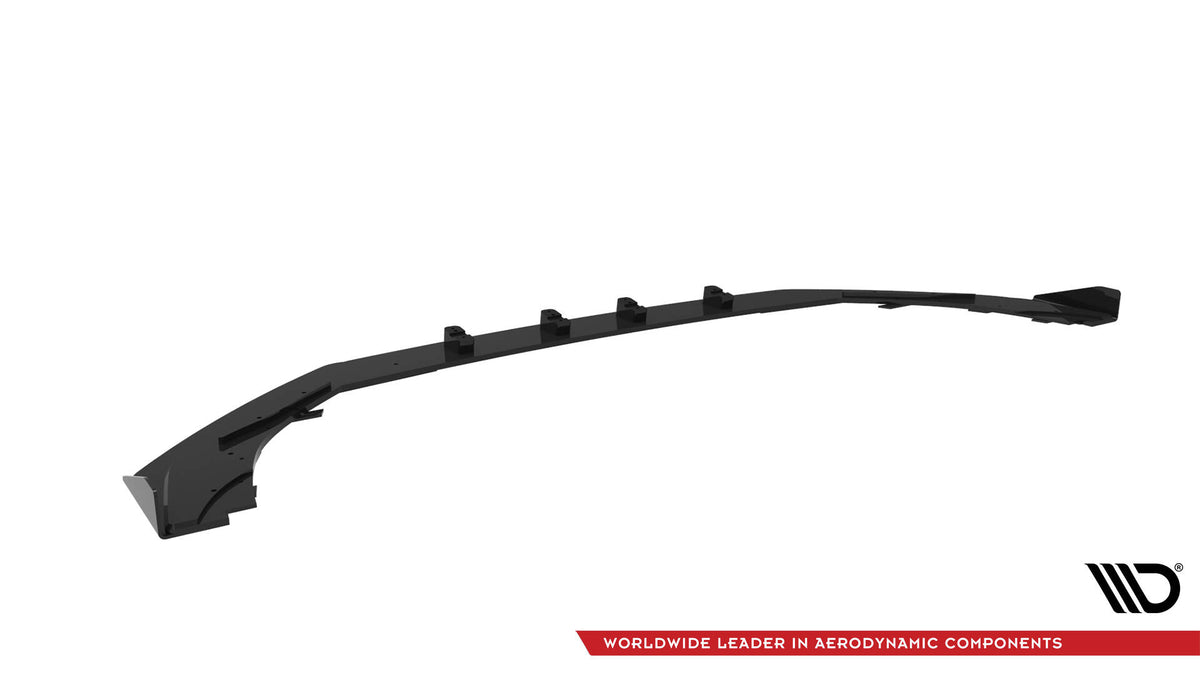 Street Pro Street+ Spoilerlippe Front Ansatz passend für + Flaps passend für V.1 + Flaps Audi RS3 Limousine 8V Facelift schwarz Hochglanz – Ansicht 8