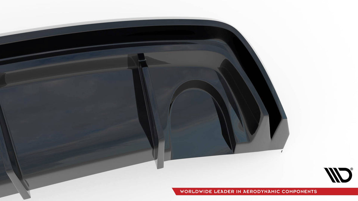 Diffusor Heck Ansatz passend für Alfa Romeo Giulietta (Einzelauspuff li.) – Ansicht 10