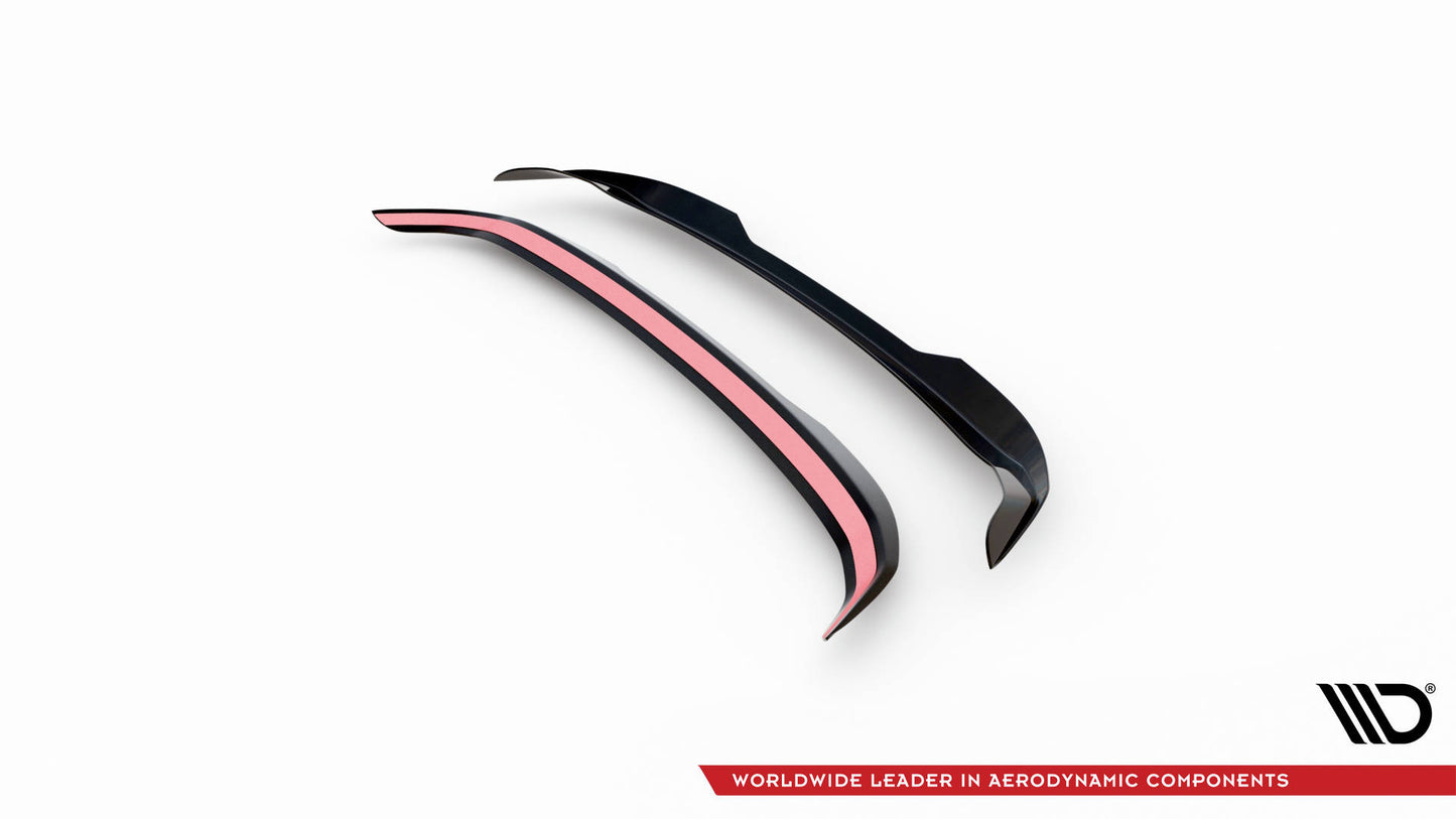 Höher Heckspoiler Lippe Honda Civic Sport Mk 10 schwarz Hochglanz – Ansicht 8