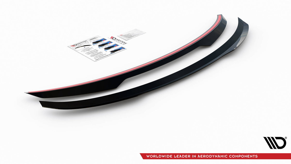 Heckspoiler Lippe Hyundai I40 Mk1 schwarz Hochglanz – Ansicht 6