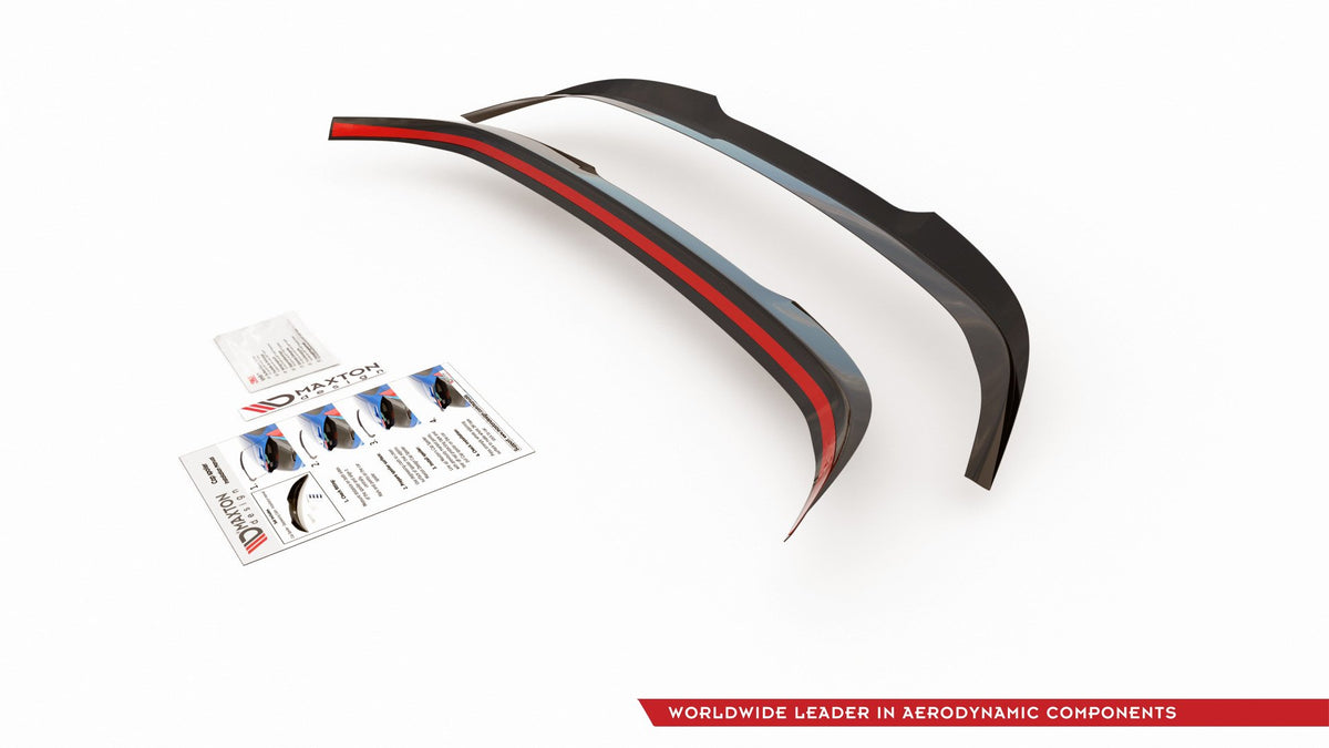 Heckspoiler Lippe Toyota Corolla XII Touring Sports schwarz Hochglanz – Ansicht 7