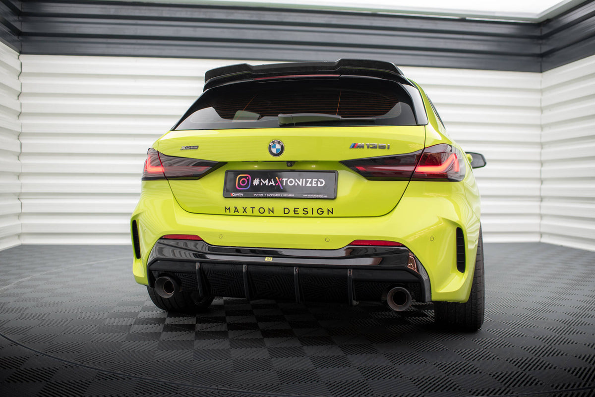 Diffusor Heck Ansatz V.3 passend für BMW 1er F40 M-Paket/ M135i / 128ti (Einzelauspuff li. re.) – Ansicht 12