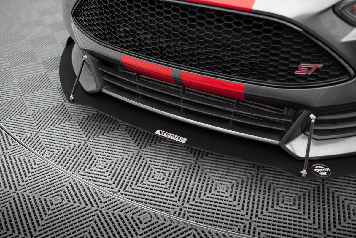 Sport Street+ Spoilerlippe Front Ansatz V.2 passend für Ford Focus ST Mk3 FL – Ansicht 4