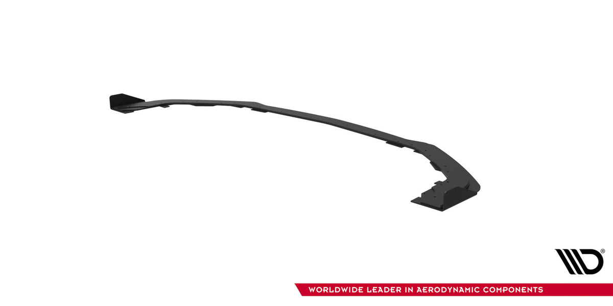 Street Pro Street+ Spoilerlippe Front Ansatz + Flaps passend für Ford Mustang GT Mk6 schwarz Hochglanz – Ansicht 8