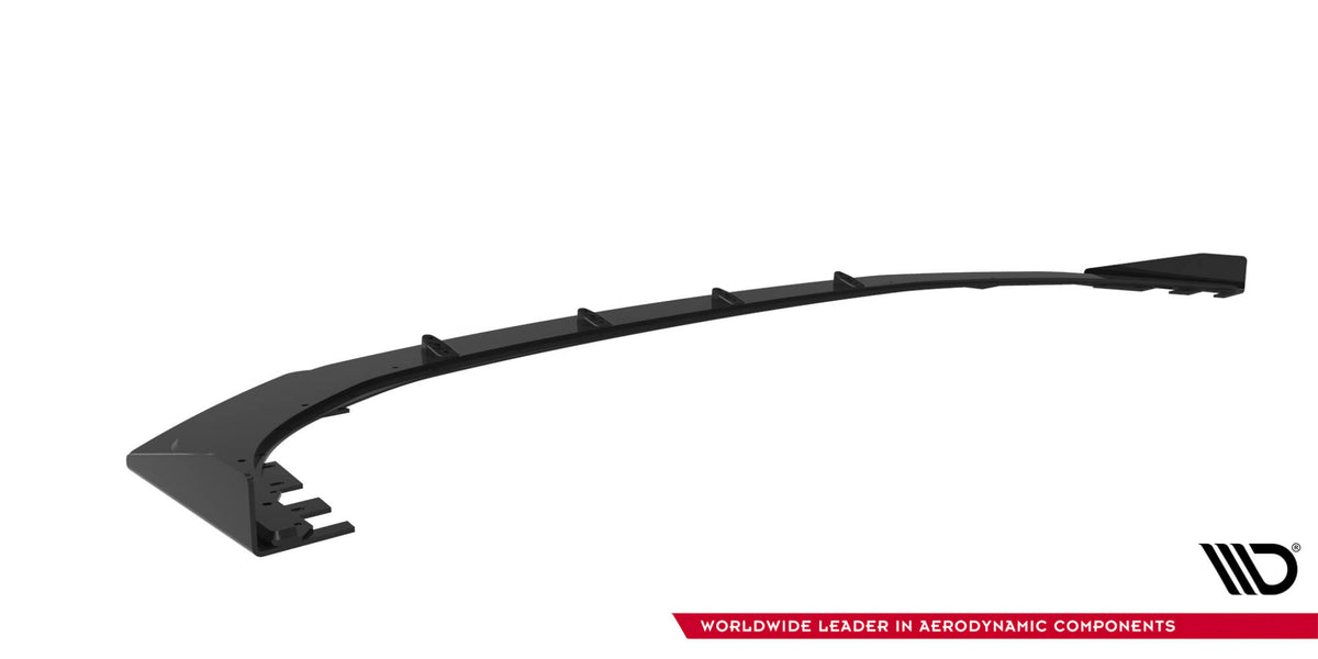 Street Pro Street+ Spoilerlippe Front Ansatz + Flaps passend für BMW 2 M-Paket / M235i Gran Coupe F74 schwarz Hochglanz – Ansicht 8