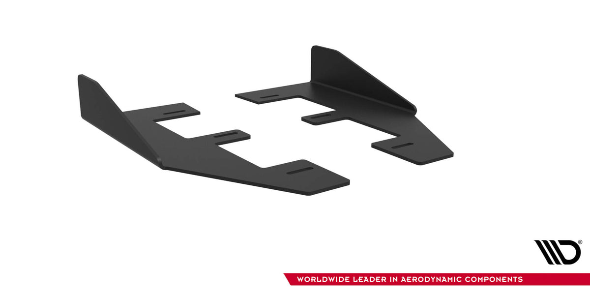Seitenschweller Flaps passend für Ford Mustang GT Mk6 schwarz Hochglanz – Ansicht 9