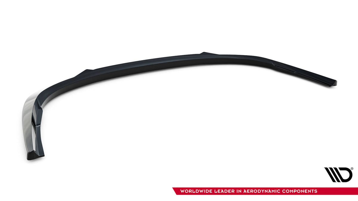 Street+ Spoilerlippe Front Ansatz passend für Renault Laguna Hatchback GT Mk3 schwarz Hochglanz – Ansicht 6