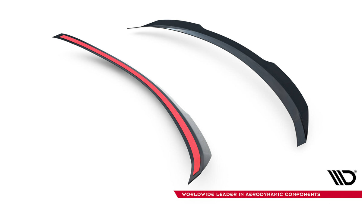 Heckspoiler Lippe Maserati Quattroporte Mk6 schwarz Hochglanz – Ansicht 6