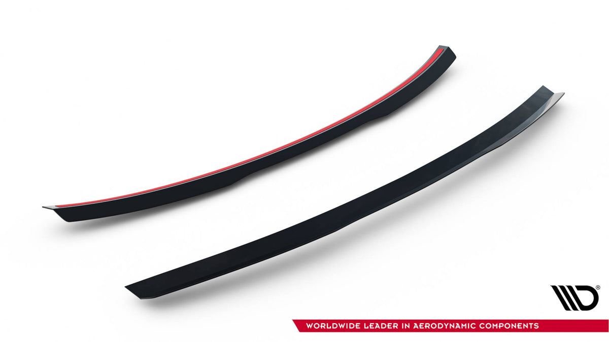 Heckspoiler Lippe Audi A7 / S7 / RS7 / A7 S-Line C7 / C7 Facelift schwarz Hochglanz – Ansicht 6