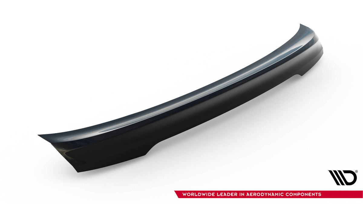 Spoiler CSL Look BMW 5er Limousine F10 / F10 Facelift schwarz Hochglanz – Ansicht 7