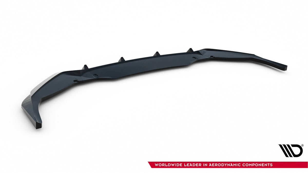Street+ Spoilerlippe Front Ansatz V.1 passend für Toyota GR Yaris Mk4 Facelift schwarz Hochglanz – Ansicht 7