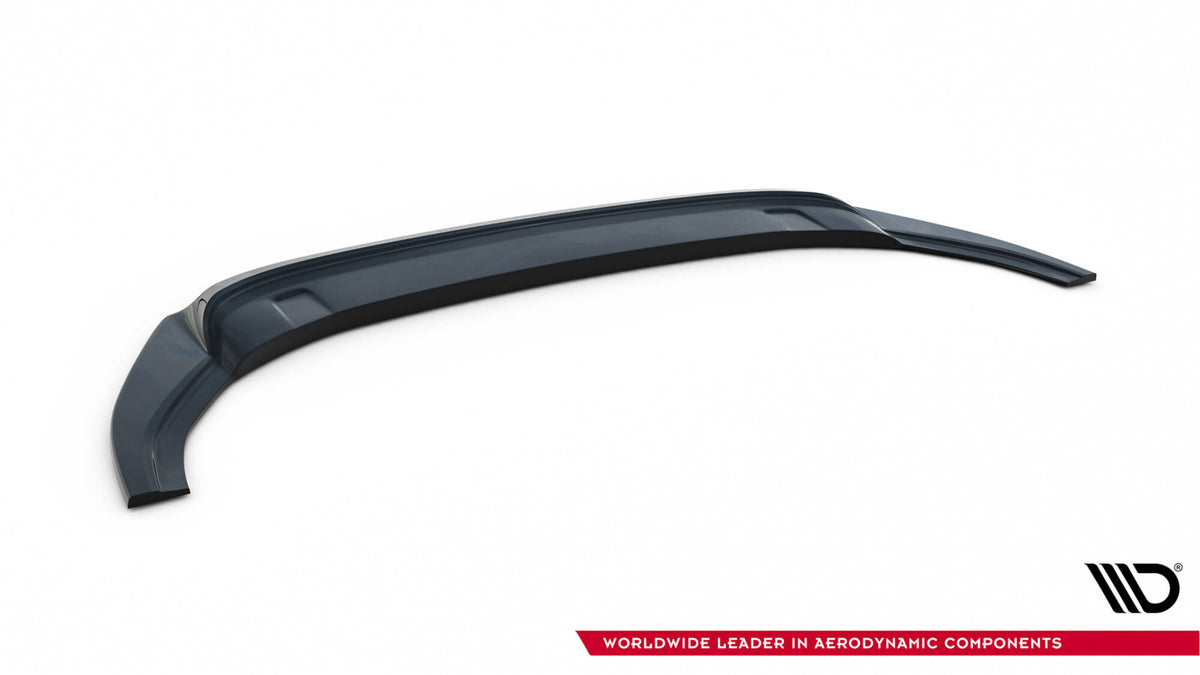 Street+ Spoilerlippe Front Ansatz V.2 passend für VW Golf R / R-Line Mk7 schwarz Hochglanz – Ansicht 6