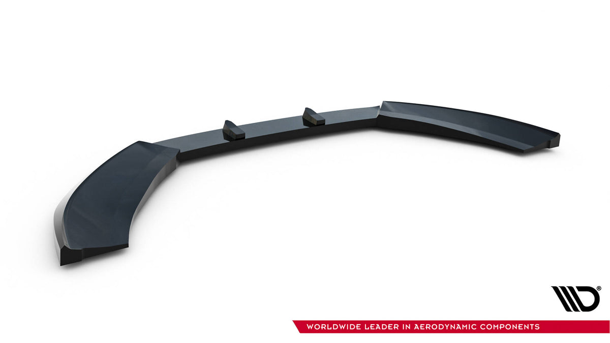 Street+ Spoilerlippe Front Ansatz V.3 passend für Audi A6 S-line / S6 C7 schwarz Hochglanz – Ansicht 6