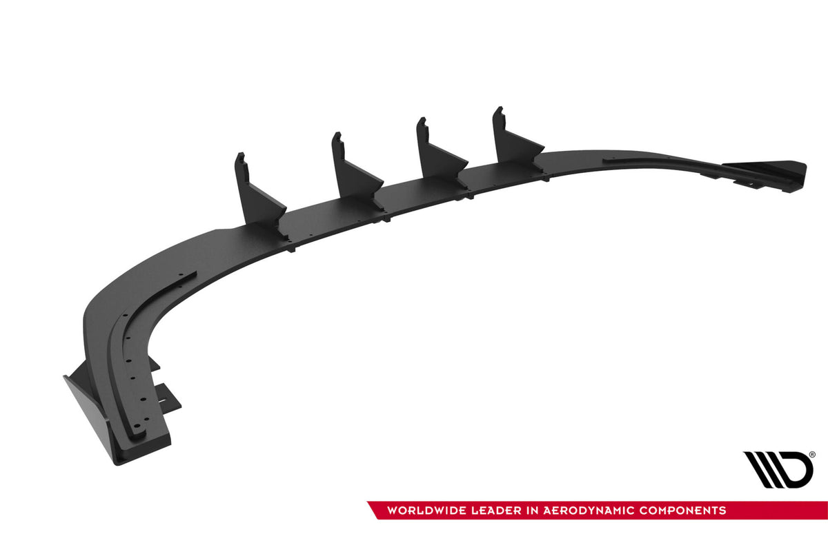 Street Pro Heckschürze + Flaps passend für Audi A3 Limousine 8Y schwarz Hochglanz – Ansicht 8