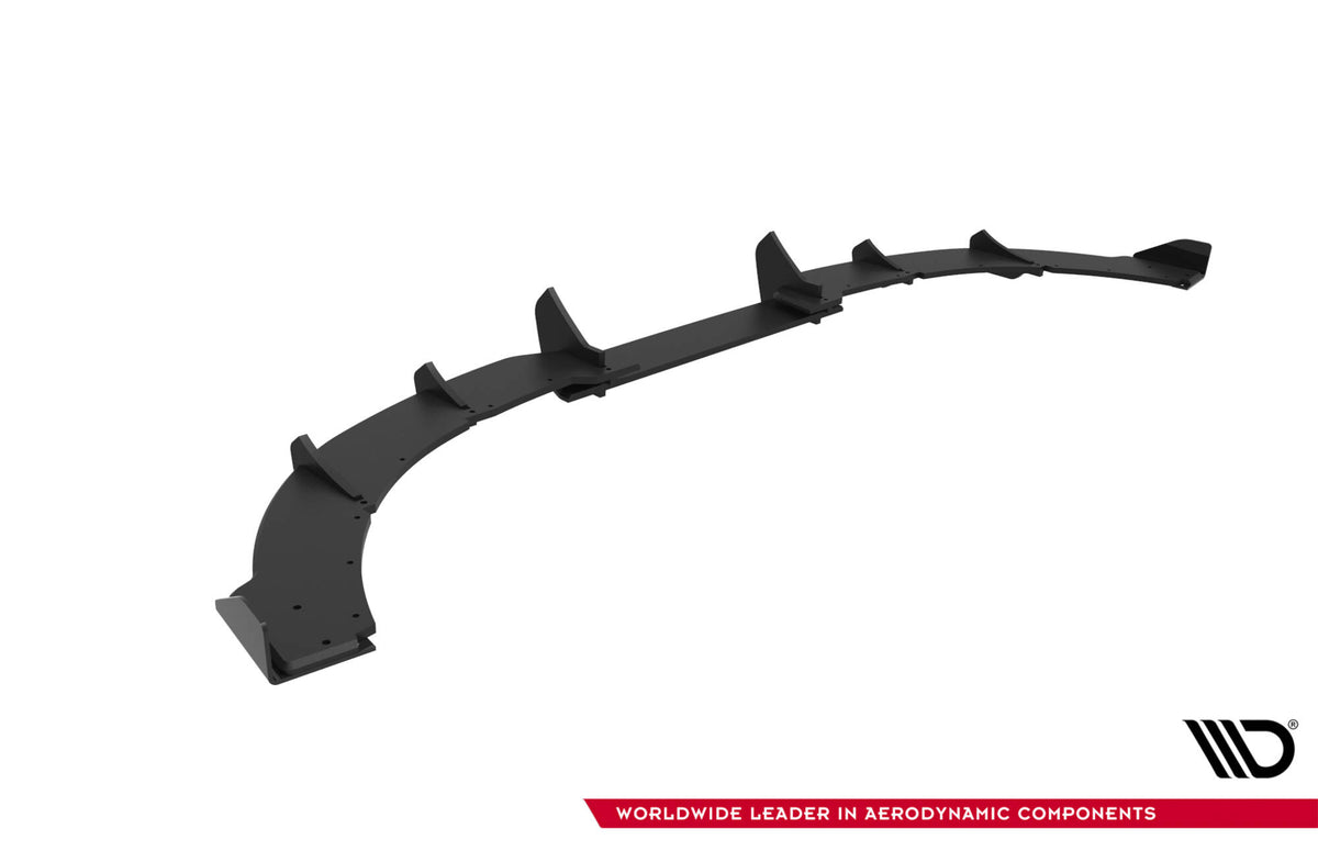 Street Pro Heckschürze + Flaps passend für Ford Focus ST Mk3 Facelift schwarz Hochglanz – Ansicht 9