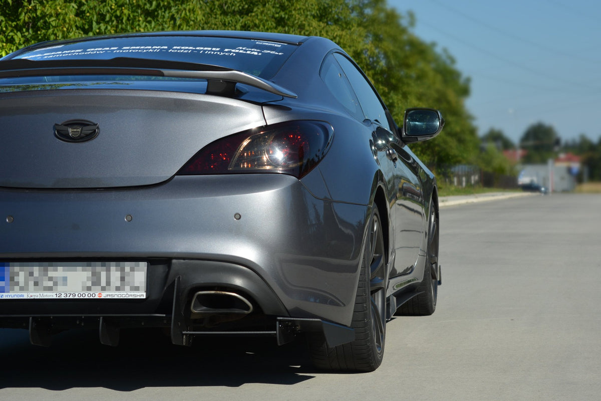 Heckspoiler Lippe HYUNDAI GENESIS COUPÉ MK.1 schwarz Hochglanz – Ansicht 4