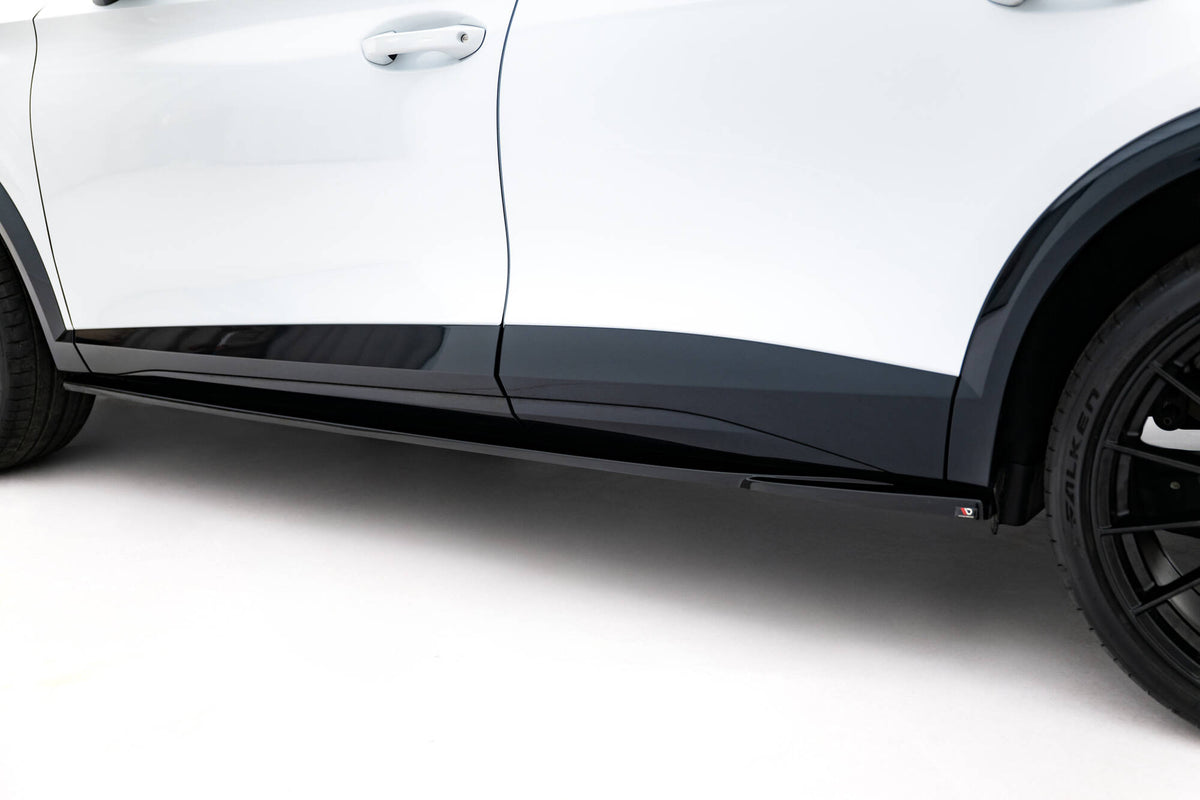 Street+ Seitenschweller Leisten passend für V.1 passend für Cupra Formentor Mk1 Facelift schwarz Hochglanz – Ansicht 6