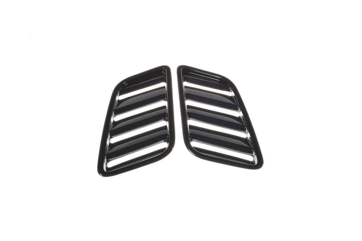 Motorhauben Luftschlitze Ford Focus ST-Line / ST Mk4 (Groß) schwarz Hochglanz – Ansicht 7
