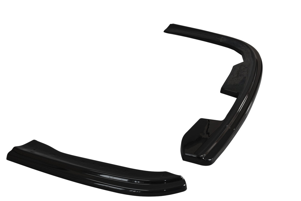 Heck Ansatz Flaps Diffusor passend für Skoda Octavia RS Limousine / Combi Mk2 / Mk2 Facelift schwarz Hochglanz – Ansicht 7