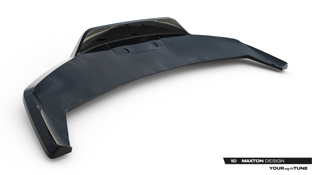 Street+ Mittlerer Diffusor RACE passend für Tesla Model Y Premium Mk1 Facelift schwarz Hochglanz – Ansicht 6
