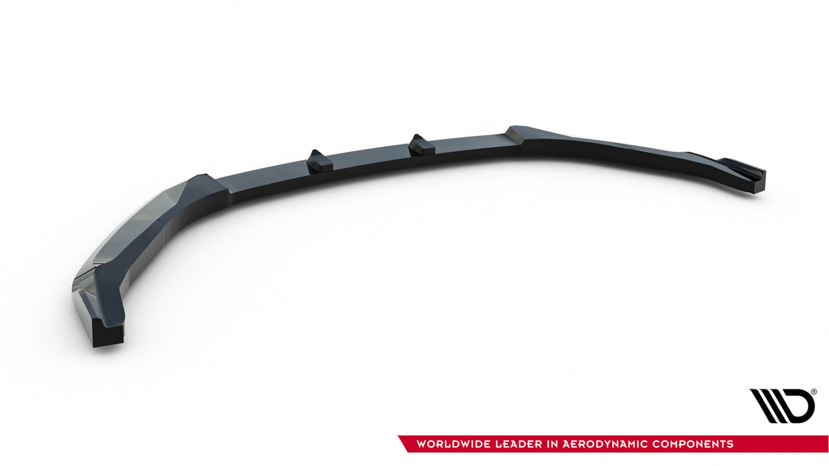 Street+ Spoilerlippe Front Ansatz V.1 passend für Subaru BRZ Mk2 schwarz Hochglanz – Ansicht 6