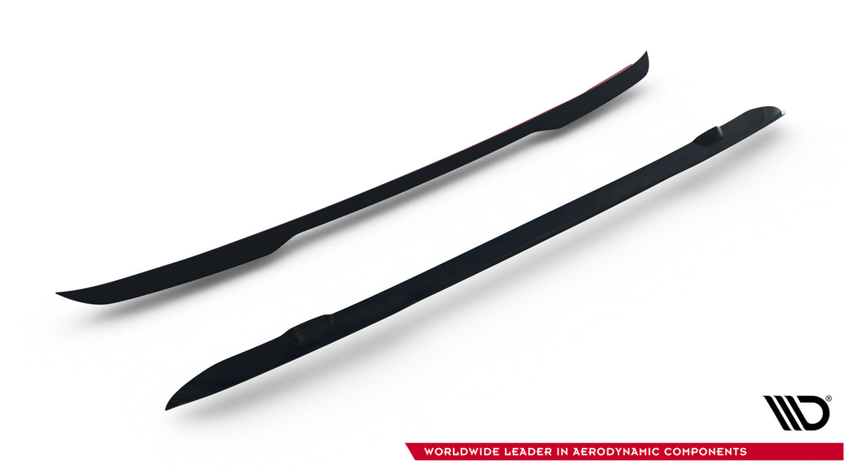 Heckspoiler Lippe Peugeot Expert Mk3 schwarz Hochglanz – Ansicht 4