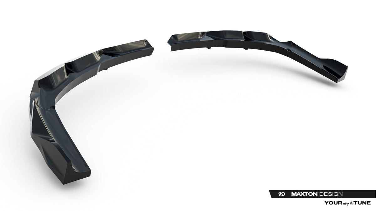 Street+ Mittlerer Diffusor RACE passend für BMW X3 M-Paket G45 schwarz Hochglanz – Ansicht 7