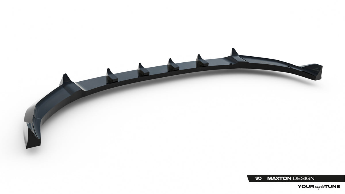Street+ Spoilerlippe Front Ansatz passend für Hyundai Tucson Mk4 Facelift schwarz Hochglanz – Ansicht 8