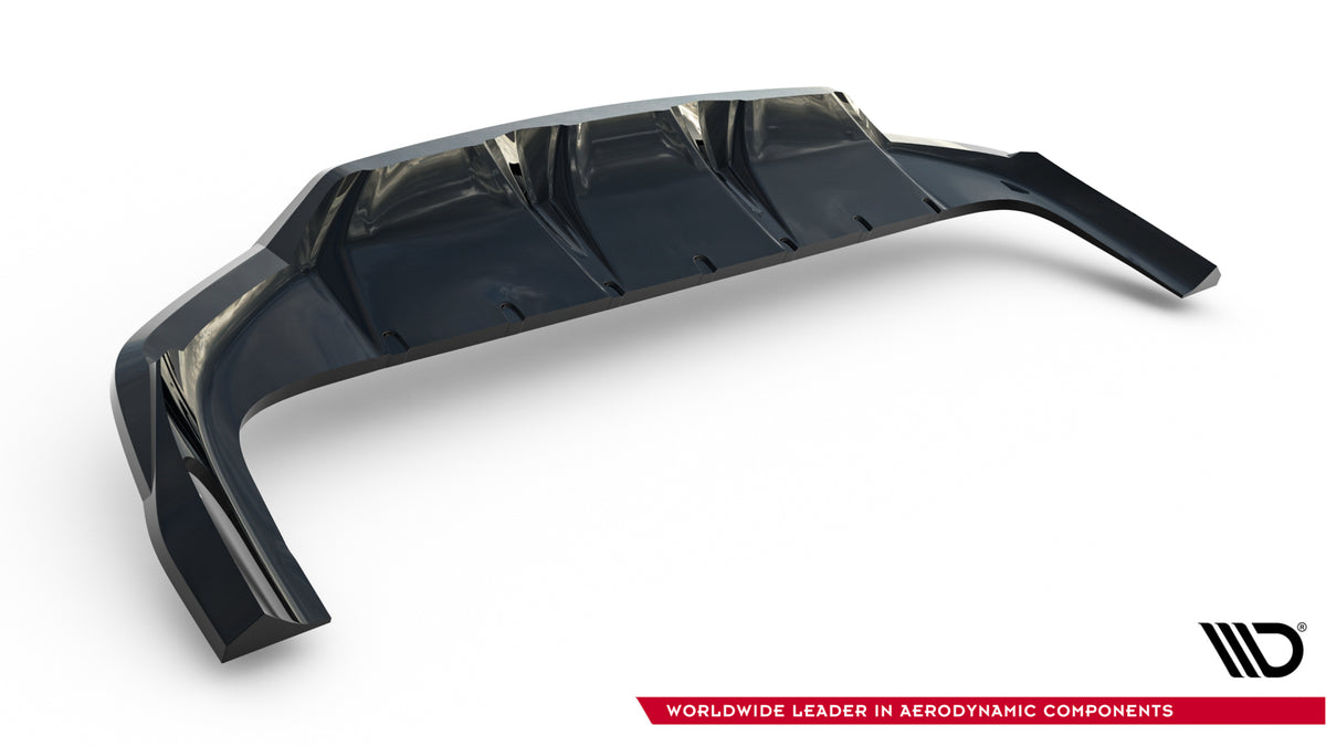 Street+ Mittlerer Diffusor RACE passend für MG HS Mk2 schwarz Hochglanz – Ansicht 6