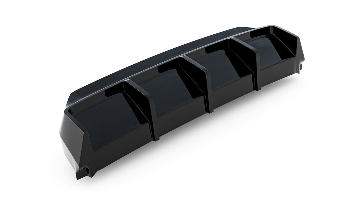 Diffusor Heck Ansatz passend für BMW M240i Coupe G42 schwarz Hochglanz – Ansicht 7