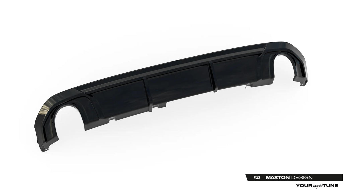 Diffusor Heck Ansatz passend für BMW 4er M-Paket Gran Coupe G26 – Ansicht 7