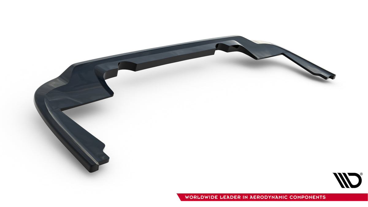 Street+ Mittlerer Diffusor RACE passend für Peugeot Partner Long Mk3 schwarz Hochglanz – Ansicht 8