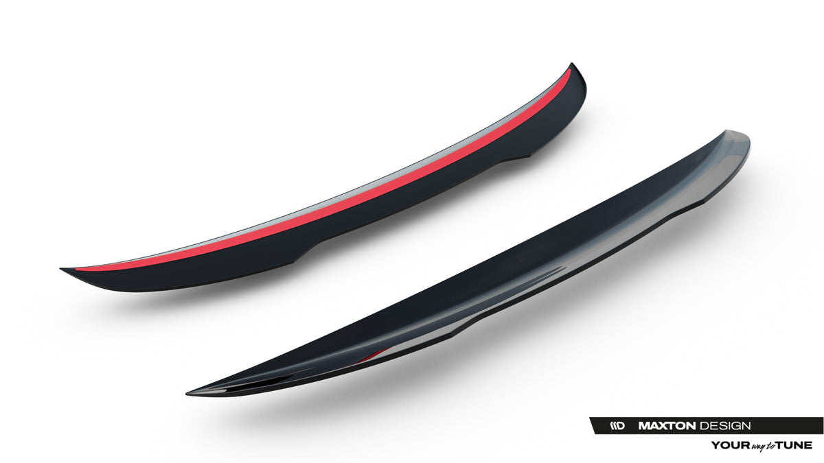Heckspoiler Lippe Mercedes-AMG GLA 35 H247 Facelift schwarz Hochglanz – Ansicht 6