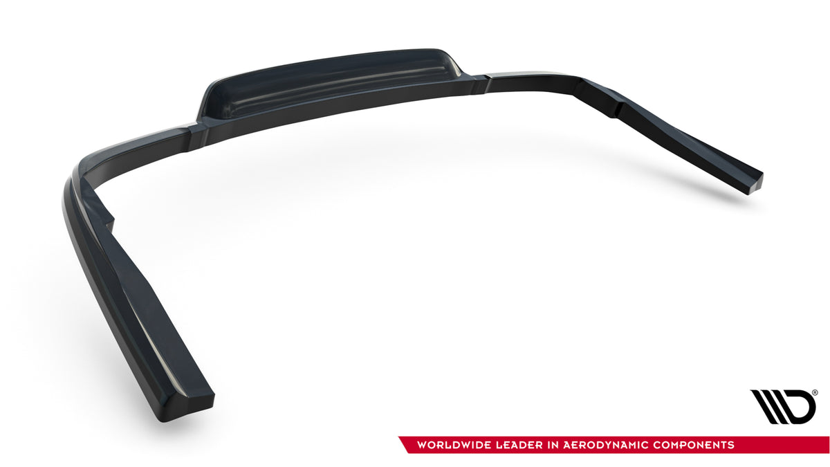 Street+ Mittlerer Diffusor RACE passend für Mercedes-Benz SL 63 AMG R231 schwarz Hochglanz – Ansicht 7