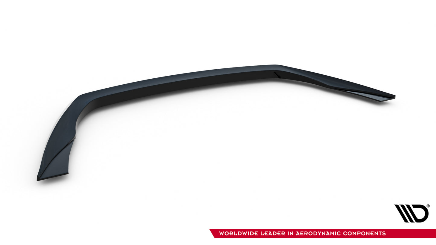 Street+ Spoilerlippe Front Ansatz V.2 passend für Skoda Octavia RS Mk3 schwarz Hochglanz – Ansicht 6
