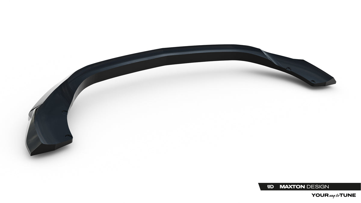 Street+ Spoilerlippe Front Ansatz V.1 passend für Mercedes-AMG GLA 35 H247 Facelift schwarz Hochglanz – Ansicht 8