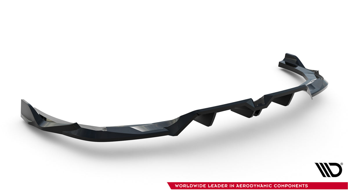Street+ Mittlerer Diffusor RACE V.2 passend für Audi RS3 Limousine 8Y Facelift schwarz Hochglanz – Ansicht 7