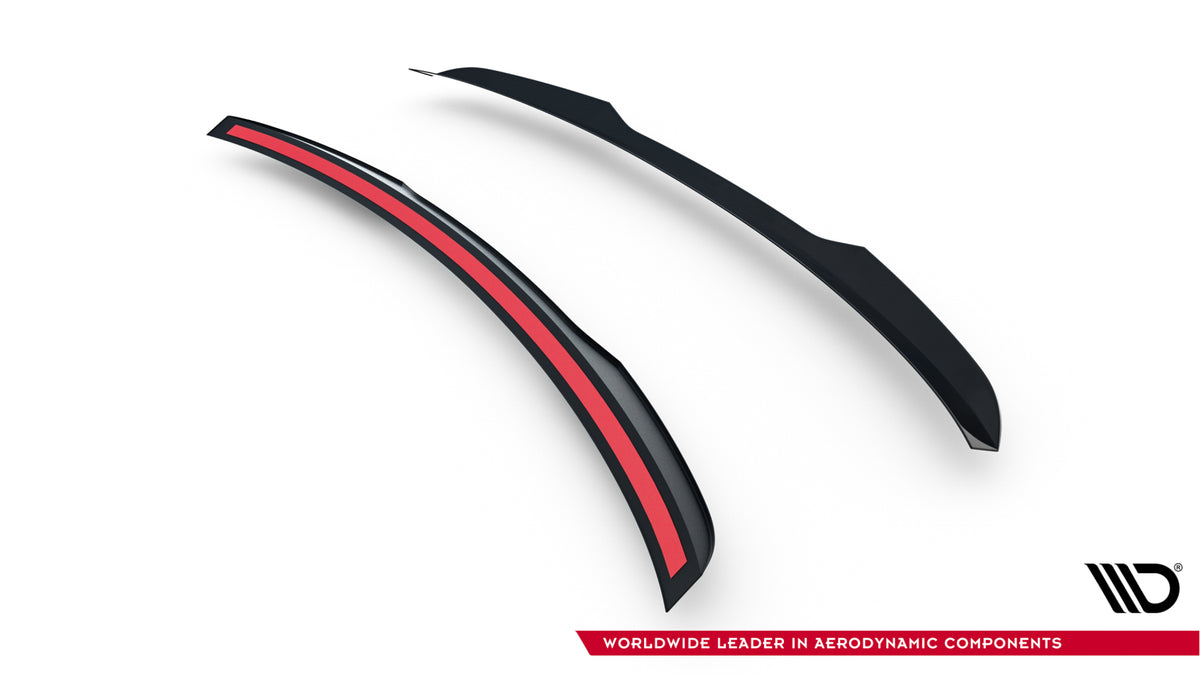 Niedriger Heckspoiler Lippe MG HS Mk2 schwarz Hochglanz – Ansicht 5