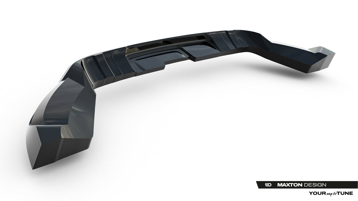 Street+ Mittlerer Diffusor RACE passend für Land Rover Defender Mk4 schwarz Hochglanz – Ansicht 9