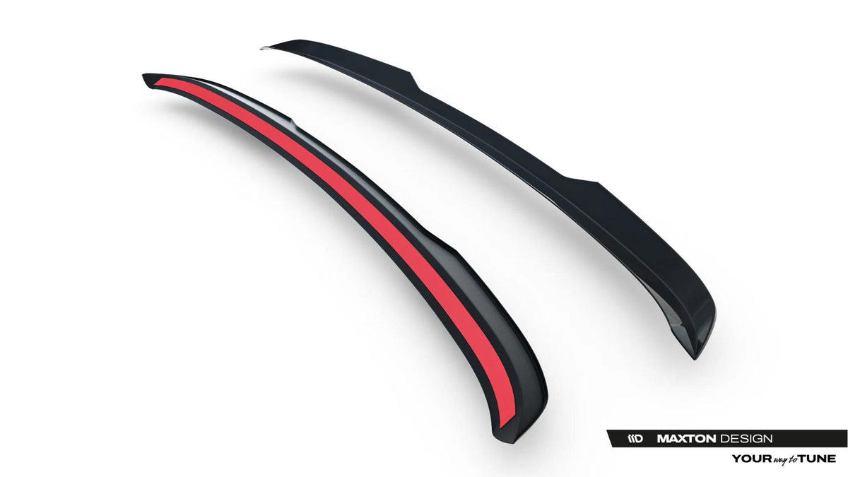 Heckspoiler Lippe Jeep Grand Cherokee L Mk5 schwarz Hochglanz – Ansicht 6