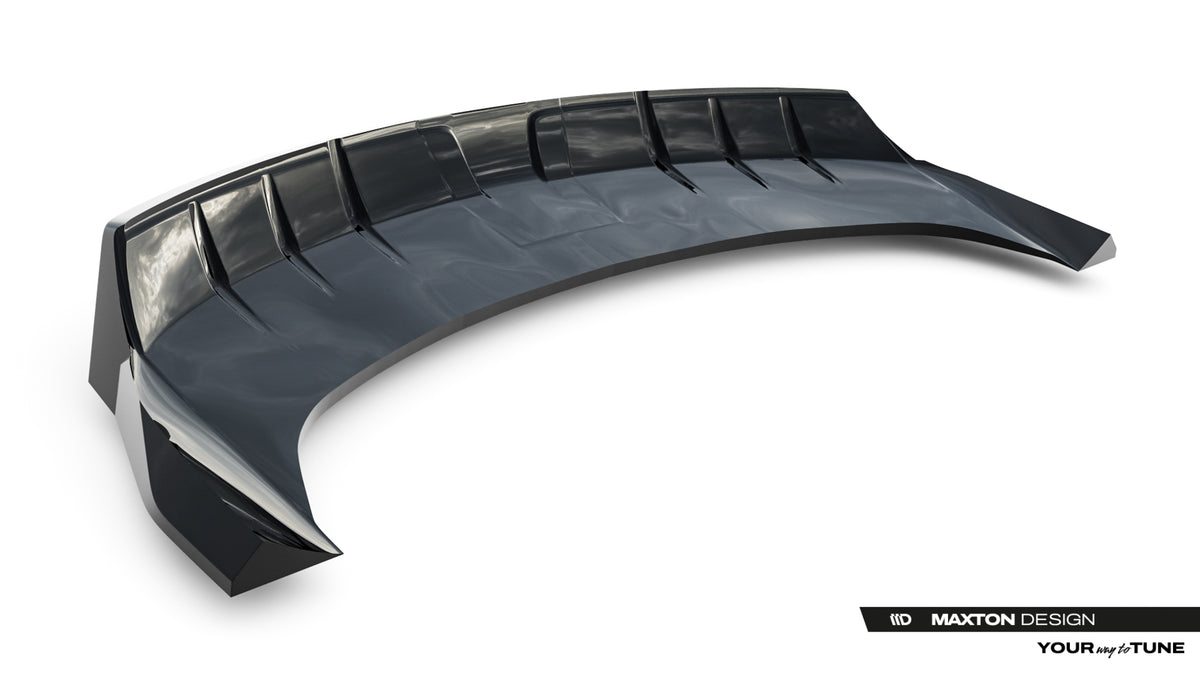 Street+ Mittlerer Diffusor RACE passend für BYD Sealion 7 Mk1 schwarz Hochglanz – Ansicht 8