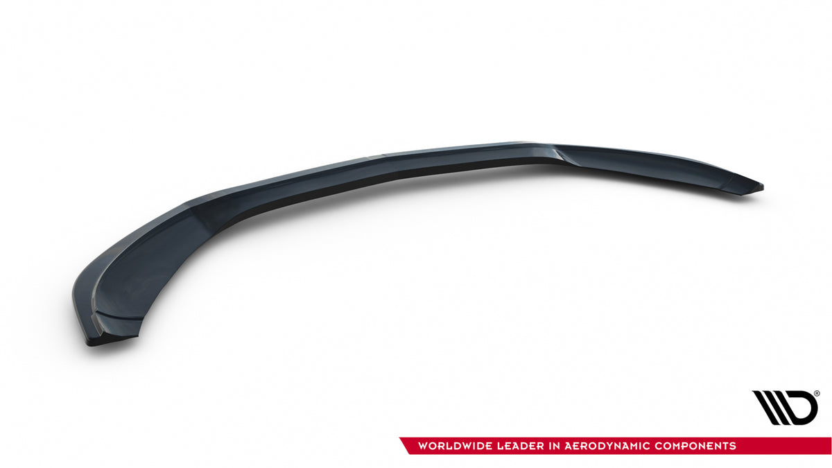 Street+ Spoilerlippe Front Ansatz V.1 passend für Mercedes- Benz C Coupe AMG-Line C205 schwarz Hochglanz – Ansicht 6