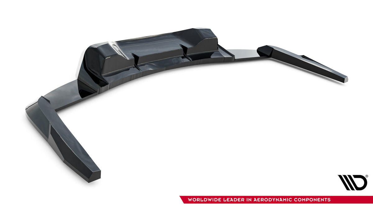 Street+ Mittlerer Diffusor RACE passend für Ford Mustang Dark Horse Mk7 schwarz Hochglanz – Ansicht 7