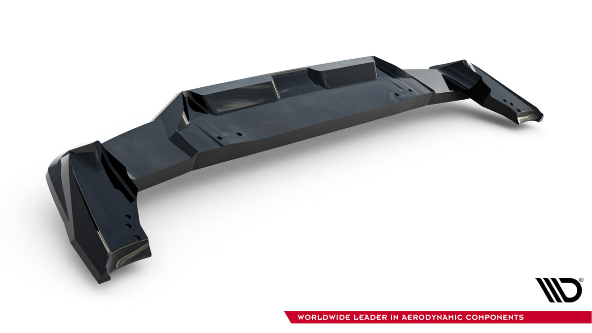 Street+ Mittlerer Diffusor RACE passend für Forthing T-Five Mk1 schwarz Hochglanz – Ansicht 9