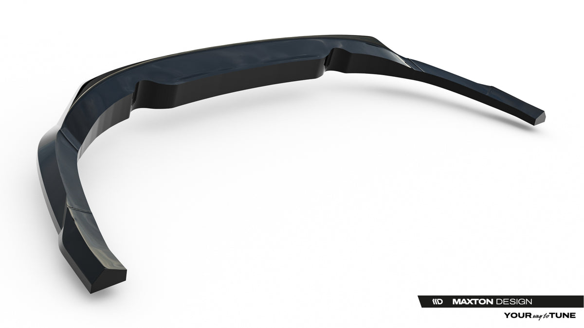 Street+ Mittlerer Diffusor RACE passend für Jaguar F-Pace R-Sport X761 Facelift schwarz Hochglanz – Ansicht 6