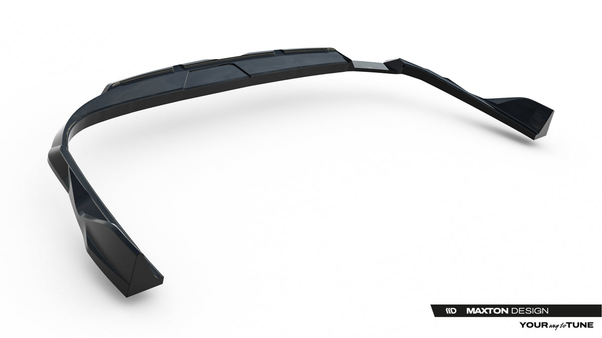 Street+ Mittlerer Diffusor RACE V.2 passend für Audi A6 S-Line C9 schwarz Hochglanz – Ansicht 9