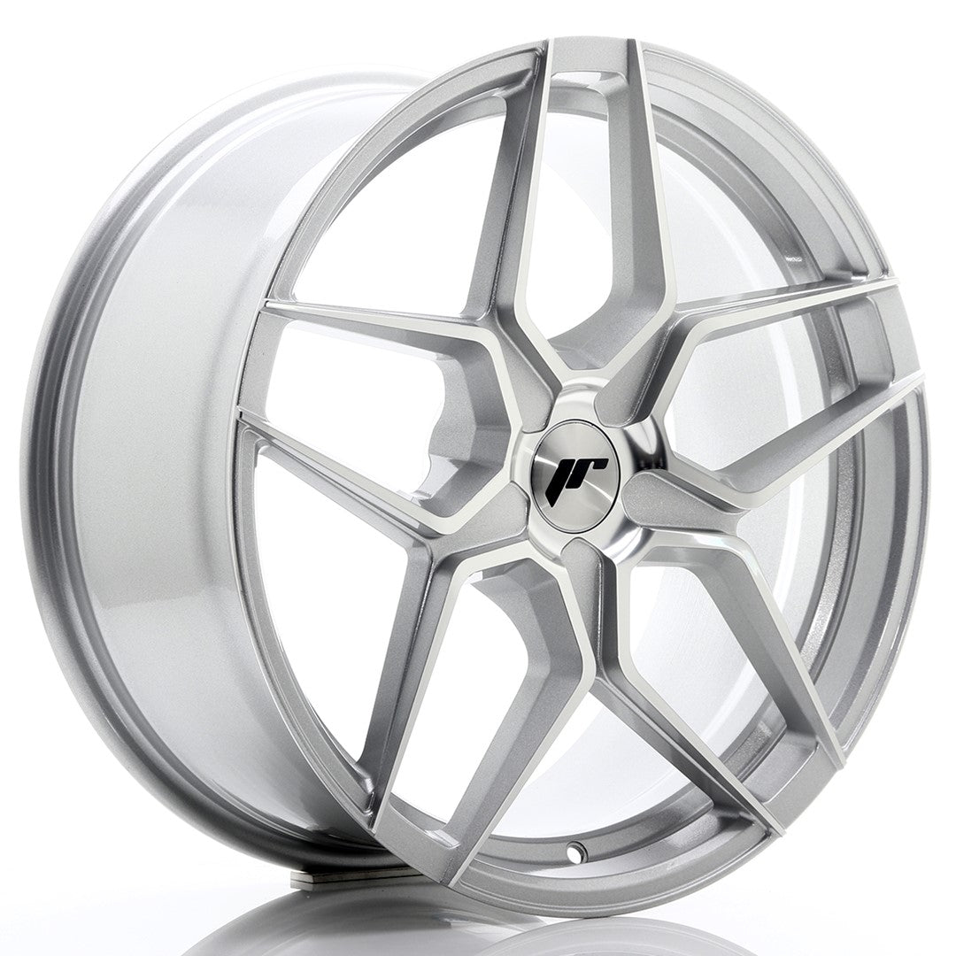 JR Wheels JR34 – Silver Machined